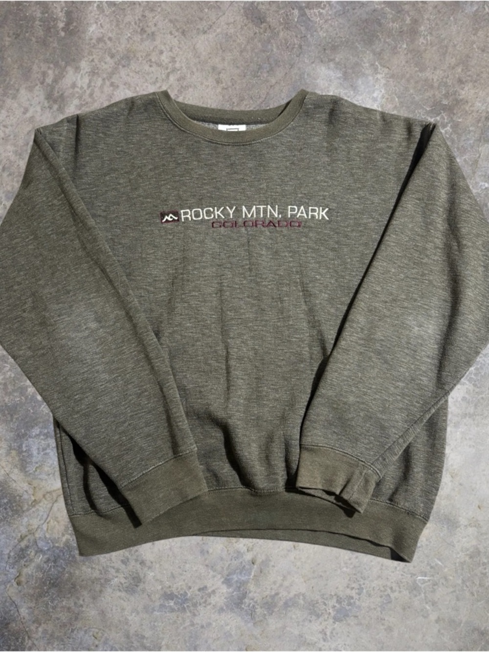 Rocky Mtn. Park Colorado Crewneck Sweater